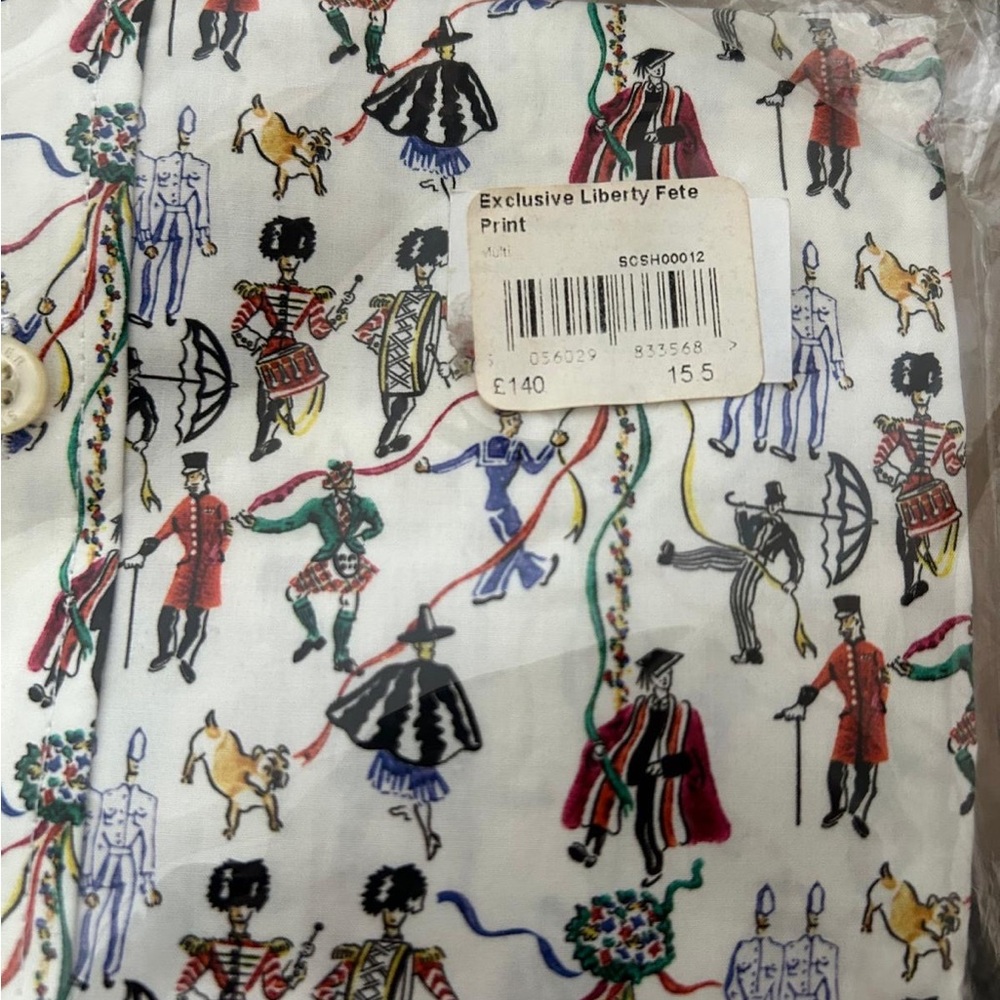 Simon Carter Multicolor Patterned Shirt - Picture 5 of 5